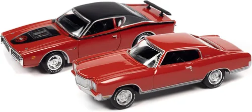 Vista 2 de Johnny Lightning Paquete de 2 temas 2021 R3 versión A clase de 1971, JLSP171A