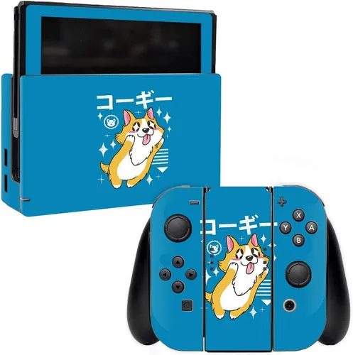 Vista 7 de MightySkins - Skin compatible con Nintendo Switch Rad Bear