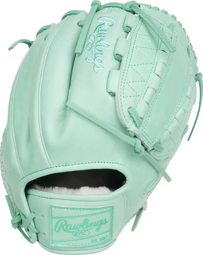 Vista 4 de Rawlings Pro Preferred Infield Baseball Gloves Multiple Sizes & Colors Menta Bisagra Vertical Web