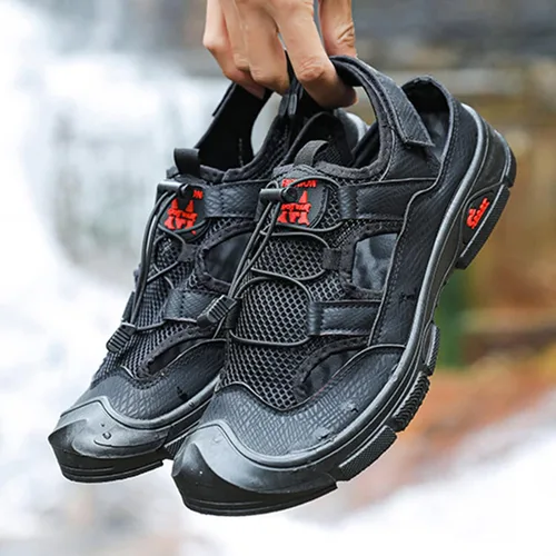 Vista 5 de YUHAOTIN Zapatos de cancha de tenis para hombres y hombres zapatos de agua transpirables zapatos casuales transpirables antideslizantes zapatos
