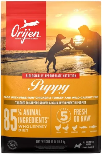 Vista 14 de ORIJEN Amazing Grains - Comida seca para perros con alto contenido de proteínas, receta para cachorros, bolsa de 4 libras