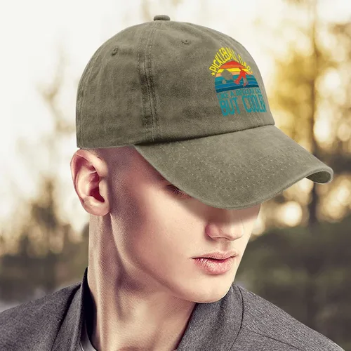 Vista 4 de Baseball Cap Pickleball Dad Like A Regular Dad But Cooler Baseball Cap, Vintage Hat for Women