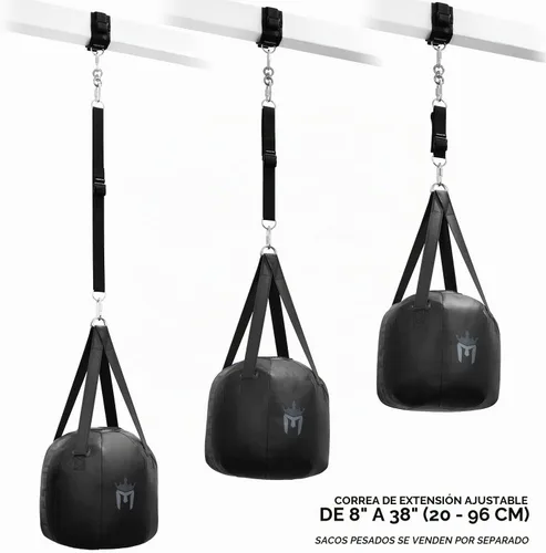 Vista 5 de Meister Kit de montaje de viga con mosquetón para colgar boxeo y bolsas pesadas MMA