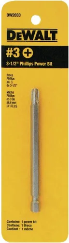 Vista 2 de DEWALT DW2033#3 Phillips - Broca de alimentación de 3-12 pulgadas