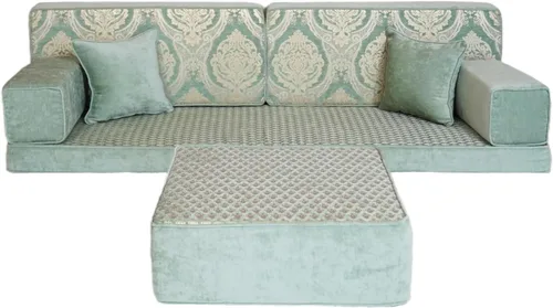 Vista 36 de arabicsofa Sofá de Majlis Árabe – Asientos de Piso Modulares Hechos a Mano
