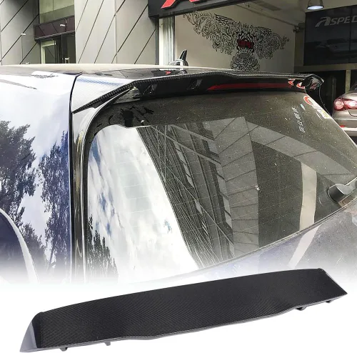 Vista 8 de JCSPORTLINE, alerón para techo trasero, fibra de carbono