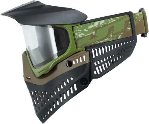 Vista 4 de JT Spectra Proflex SE Gafas de paintball verde oliva y marrón