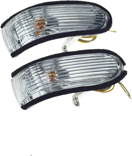 Vista 8 de Par de indicadores de luz intermitente para espejo lateral izquierdo y derecho para Kia Forte Cerato 2009-2011