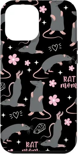 Vista 25 de Funda para iPhone 13 Pro Max Rat Mom Cute Rat Owner Keeper Pet Lover