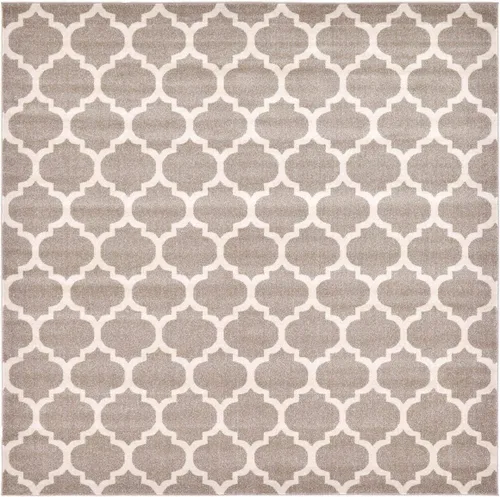 Vista 12 de Unique Loom Trellis Collection - Alfombra de área de Filadelfia, rectangular de 2 pies 2 pulgadas x 3 pies, color morado y marfil
