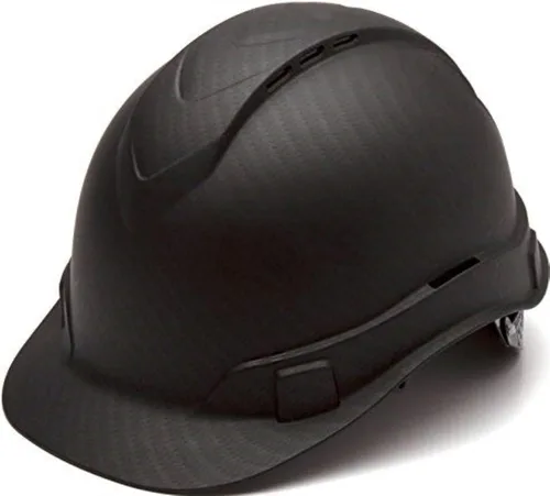 Vista 14 de Pyramex Ridgeline Cap Style Hard Hat 4 Point Ratchet Vented