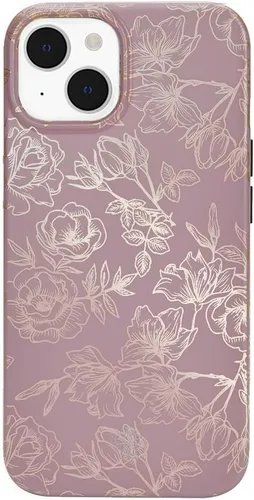 Vista 62 de VELVET CAVIAR Funda Butterfly para iPhone 14, compatible con MagSafe, probada en caídas de 10 pies, mariposas Aurora