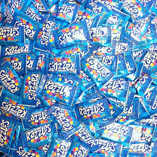 Vista 4 de Razzles Candy Gum (bolsa de 60 unidades)