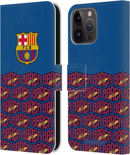 Vista 46 de Head Case Designs Funda de piel con licencia oficial del FC Barcelona con logotipo y patrón de Forca Barca, compatible con Apple iPhone 11