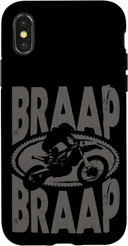 Vista 4 de Carcasa para iPhone 14 Braap Braap Motocross Motocross Dirtbike Biker