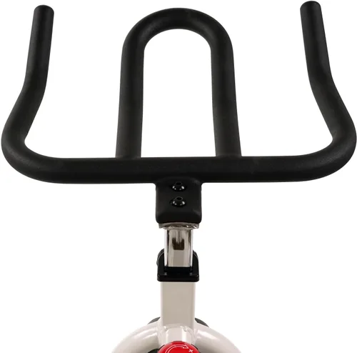 Vista 5 de Sunny Health & Fitness Stationary Exercise Bike Machine w/ Adjustable Cushion Seat & Multi-Grip Handlebar, Indoor Cycling Equipment for Home Cardio