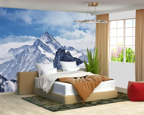 Vista 23 de Papel tapiz de geometría dorada 3D para dormitorio, murales de pared extra grandes, mural de sofás de sala de estar, 108 x 75 pulgadas