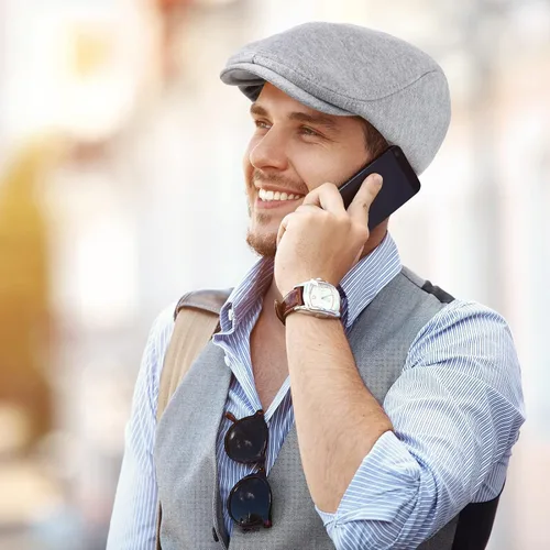 Vista 7 de SATINIOR 4 sombreros de Newsboy para hombre, gorras planas, sombrero irlandés, gorra de caza de taxista