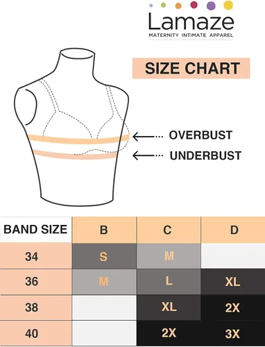 Vista 6 de Lamaze - Intimate Apparel Sujetador de maternidad de algodón para dormir