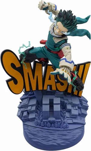 Vista 3 de BanPresto - My Hero Academia - Dioramatic - Izuku Midoriya [El Anime] Estatua