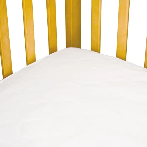 Vista 5 de Sealy Baby Protector de colchón impermeable con protección contra manchas y propiedades antimicrobianas para cuna de bebé y cama de niños pequeños