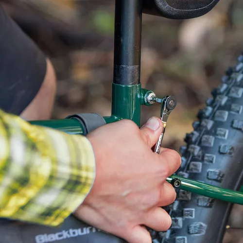 Vista 8 de Blackburn Big Switch - Multiherramienta para bicicleta de trinquete (negro/plata, talla única)