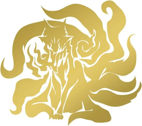 Vista 8 de Intense Kitsune Spirit - Vinilo adhesivo de cobre para interiores y exteriores, 3.9 in
