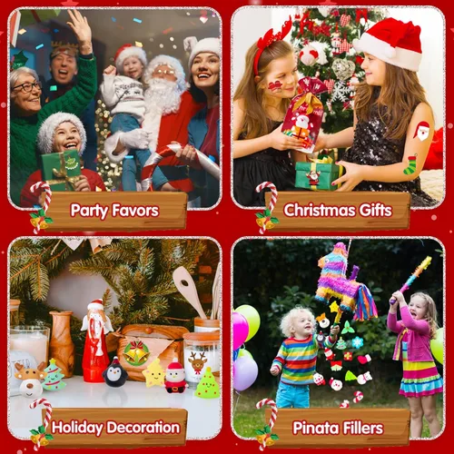 Vista 5 de TOANWOD 24 piezas de juguetes esponjosos Mini Mochi para recuerdos de fiesta, juguetes Kawaii para aliviar el estrés, juguetes sensoriales