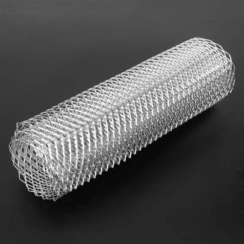 Vista 2 de 39.4x13in Universal Aluminum Vehicle Grille Net Mesh Grill Modification Silver
