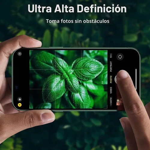 Vista 7 de UniqueMe - Protector de lente de cámara para iPhone 13 Pro/iPhone 13 Pro Max, [fuerte protección contra caídas] [no se cae fácilmente] Cubierta