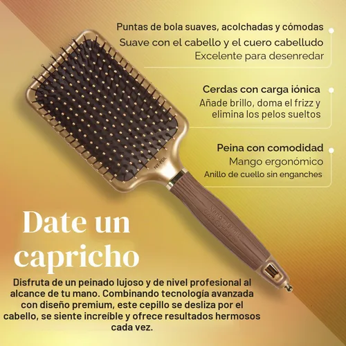 Vista 3 de Olivia Garden Cepillo de pelo de cerámica + Ion Nano Thermic Styler