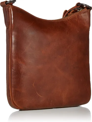 Vista 2 de Frye Melissa Swing Pack - Bolso cruzado con cremallera, Marrón