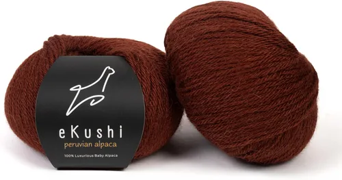 Vista 28 de 100% Hilo de Alpaca Baby para Tejer y Ganchillo - 1 Cono de Hilo Premium DK - Ligero, Hipoalergénico y Térmico Hecho en Perú - Ideal para Proyectos