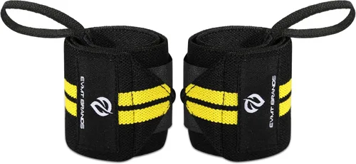 Vista 8 de EVMT Premium Wrist Wraps for Weightlifting Durable Lifting Straps for Enhanced Wrist Support Perfect for Strength Training, Gym Workouts &