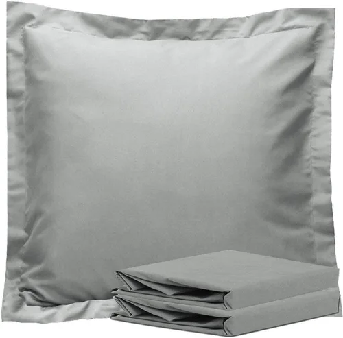 Vista 59 de NTBAY Fundas de almohada estándar, paquete de 2 fundas de almohada de microfibra cepillada de 20 x 26 pulgadas, súper suaves y acogedoras