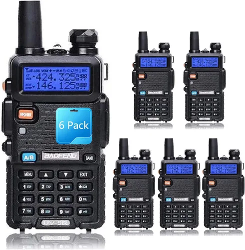 Vista 11 de Baofeng UV-5RE Plus 8W Radios de doble banda de 2 vías de largo alcance