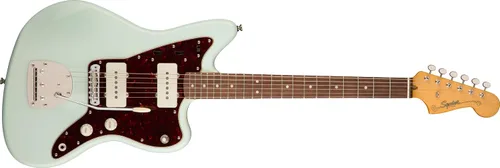 Vista 8 de Guitarra eléctrica Squier Classic Vibe 60s Jazzmaster, con garantía de 2 años, Sunburst de 3 colores, diapasón de laurel 3-Color Sunburst
