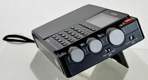 Vista 4 de Tecsun PL880 radio portátil digital, receptor de doble conversión con sintetizado por PLL, frecuencia AM/FM, de onda corta y onda larga