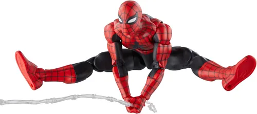 Vista 4 de Marvel Legends Series The Amazing Spider-Man, Marvel Comics Retro Coleccionables Figuras de acción de 6 pulgadas, juguetes para edades de 4 años