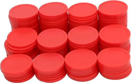 Vista 21 de Caja de 1.37 pulgadas de 120 monedas de conteo para fichas de póquer y monedas de juego (negro, 1.37 pulgadas)