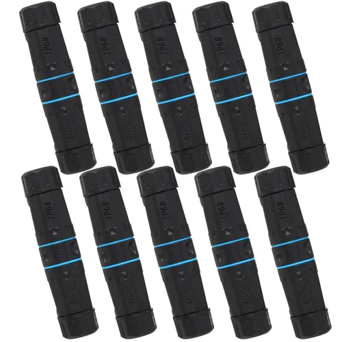 Vista 8 de 5PCS blindado RJ45 M23 IP68 CAT6 conector impermeable