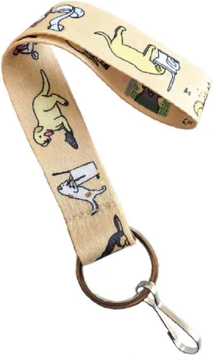 Vista 4 de Llavero de pulsera para perro, soporte para tarjetas de identificación (juego de 3)