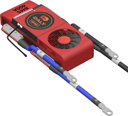 Vista 47 de DALY BMS 72V Li-ion 20S 30A Tablero de protección con cable de equilibrio de puerto común para panel solar autoconstruido, sistema de suministro