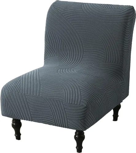 Vista 21 de Funda para Silla Sin Brazos Eco-Ancheng Desmontable Fundas para Sillas Decorativas Sin Brazos Lavables Funda para Silla Deslizante Sin Brazos Funda