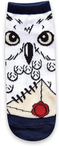 Vista 3 de Harry Potter Hogwarts Express Hedwig - Paquete de 5 calcetines tobilleros para mujer (talla 4-10), Multi
