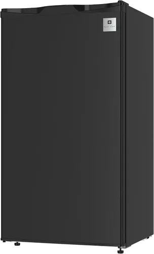 Vista 3 de ARCTIC CHEF ACFR335, mini refrigerador de diseño compacto de 3.2 pies cúbicos con congelador, acero inoxidable, negro SS