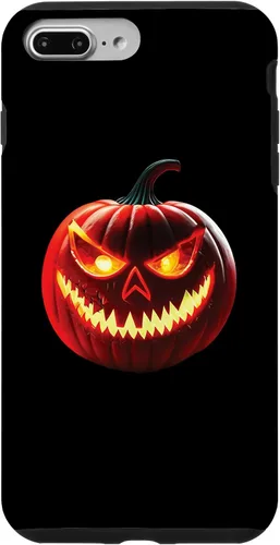 Vista 12 de Halloween Costume Scary Spooky Jack O Lantern Face Pumpkin Case for iPhone 17