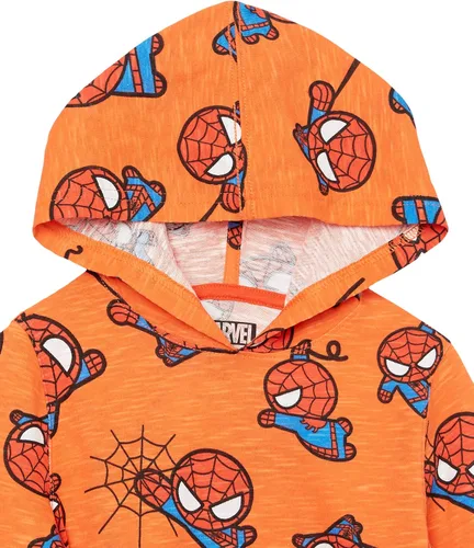 Vista 3 de Tienda Essentials Camisetas de manga larga con capucha ligeras para niños (previamente manchadas de cebra)