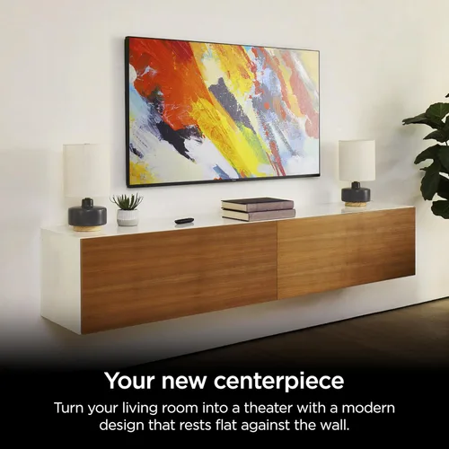 Vista 3 de Roku Smart TV – 55 pulgadas Pro Series 4K QLED RokuTV con retroiluminación Roku Voice Remote Pro, Dolby Vision IQ, frecuencia de actualización