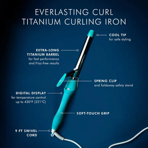 Vista 2 de Moroccanoil Rizador de titanio Everlasting Curl